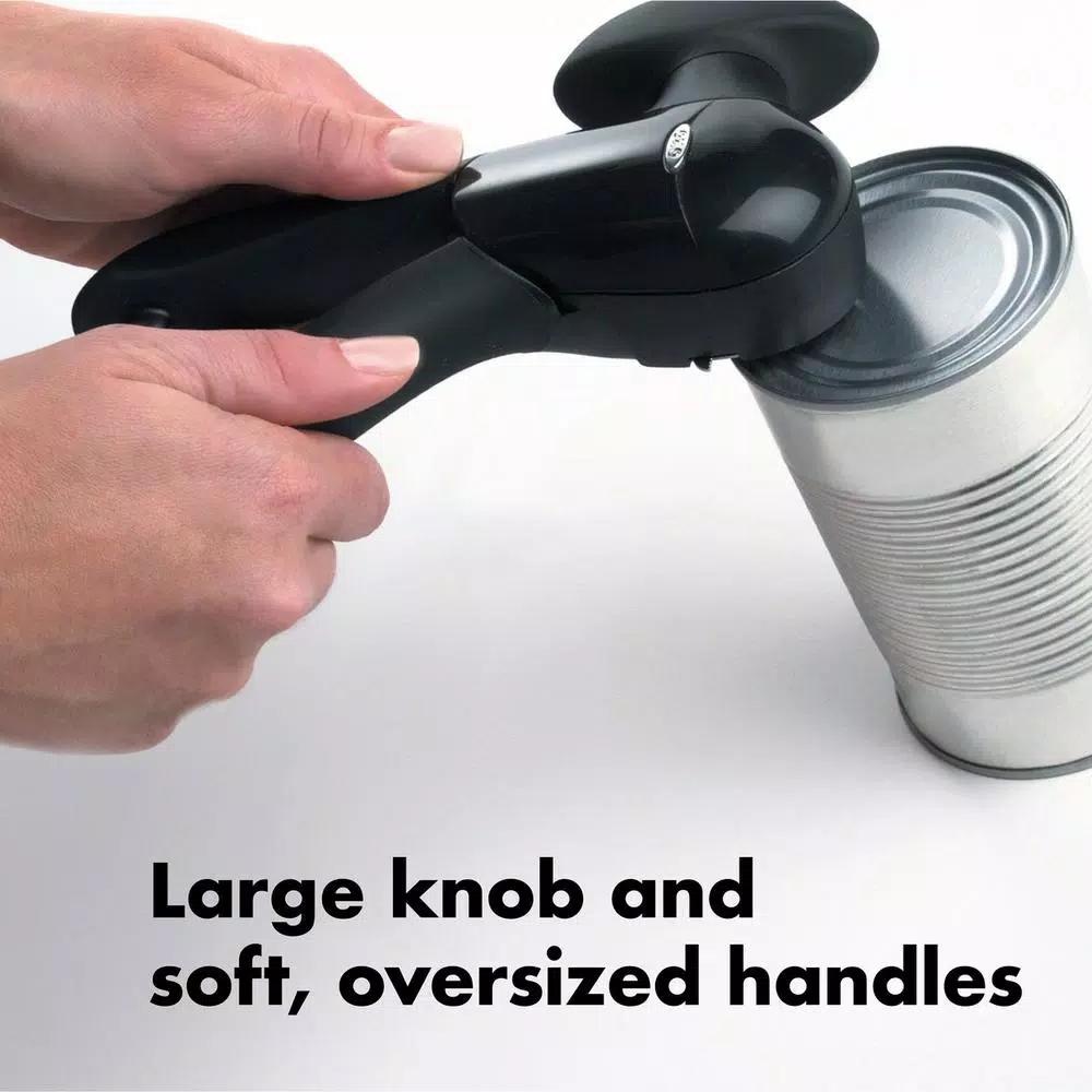OXO Good Grips Smooth Edge Can Opener, Stainless Steel Cutting Wheel