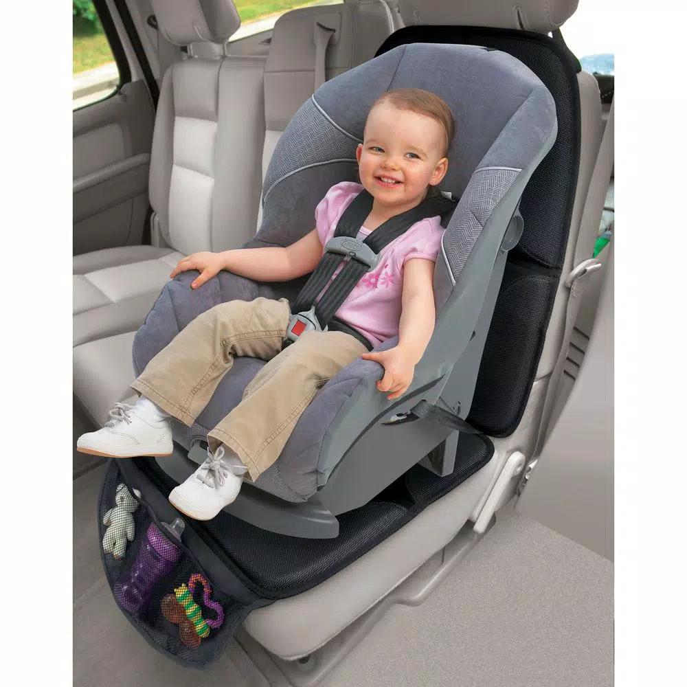 Summer Infant Elite DuoMat Car Seat Protector Mat - Black