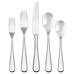 Hampton Forge Stephanie 20-Piece Satin 18/0 Stainless Steel Flatware Set, Service for 4 thumbnail 1