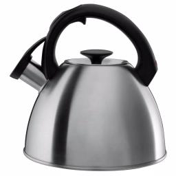 OXO Brew Good Grips Click-Click 8.4-Cup Brushed Stainless Steel Tea Kettle with Whistle thumbnail 1