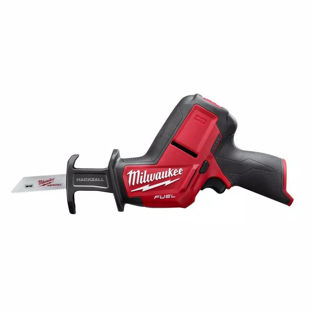 Milwaukee M12 FUEL 12V Cordless Oscillating Multi-Tool and HACKZALL Combo Kit with (2) 3.0 Ah Batteries