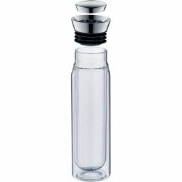 alfi .8 Qt. Double-Wall Borosilicate Glass Carafe with Stainless Steel Lid thumbnail 1