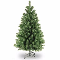 Home Accents Holiday 4.5 ft North Valley Spruce Artificial Christmas Tree with 200 Warm White Mini Lights thumbnail 6