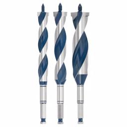 Bosch Daredevil High-Speed Auger Bit Set, 3-Piece, Hex Shank thumbnail 1