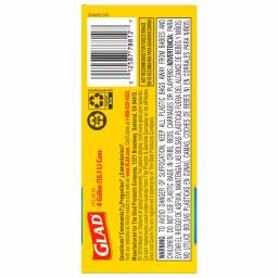 Glad OdorShield Quick-Tie Small Trash Bags, 4 Gal, Fresh Clean Scent, 26 Count thumbnail 5