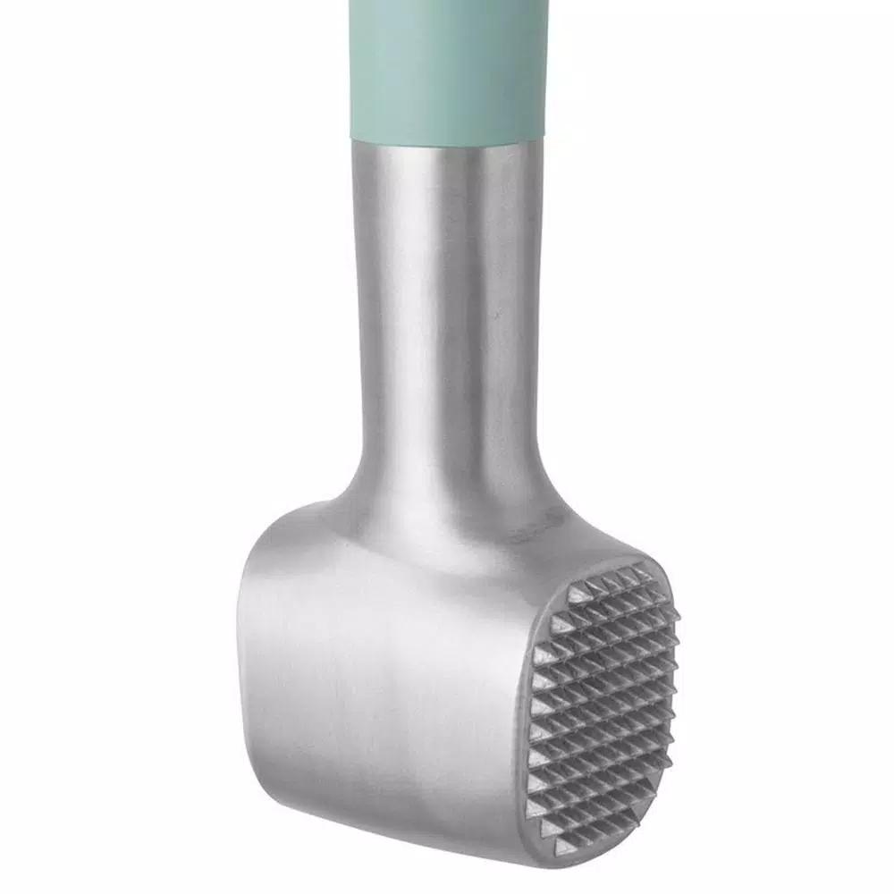 BergHOFF Leo Collection Cast Aluminum Meat Tenderizer Hammer with Soft-Grip Handle