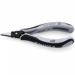 KNIPEX 5-1/4 in. Precision Electronics Gripping Pliers with ESD Handles thumbnail 3