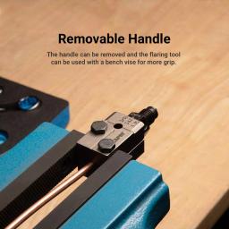 Capri Tools 3/16 in. Double Flaring Tool for Steel, Nickel, and Copper Tubing thumbnail 4