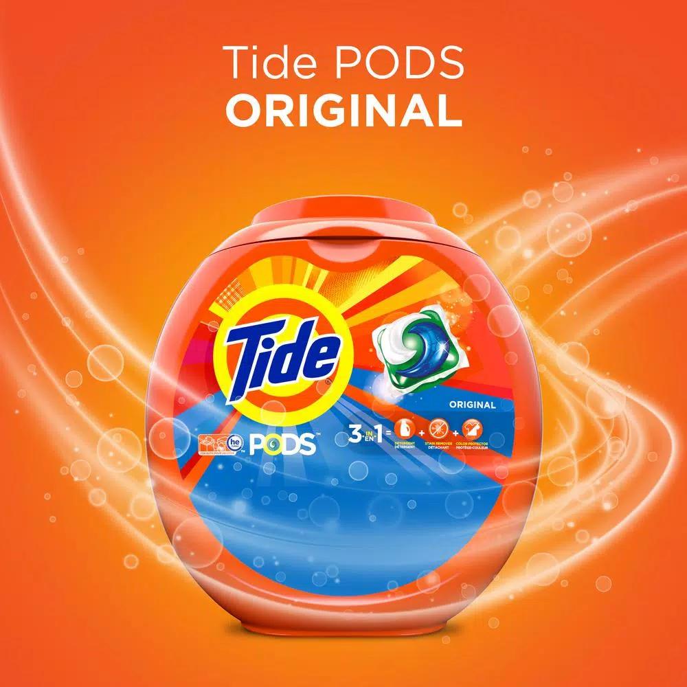 Tide PODS Original Scent Laundry Detergent Pods, 20-Count