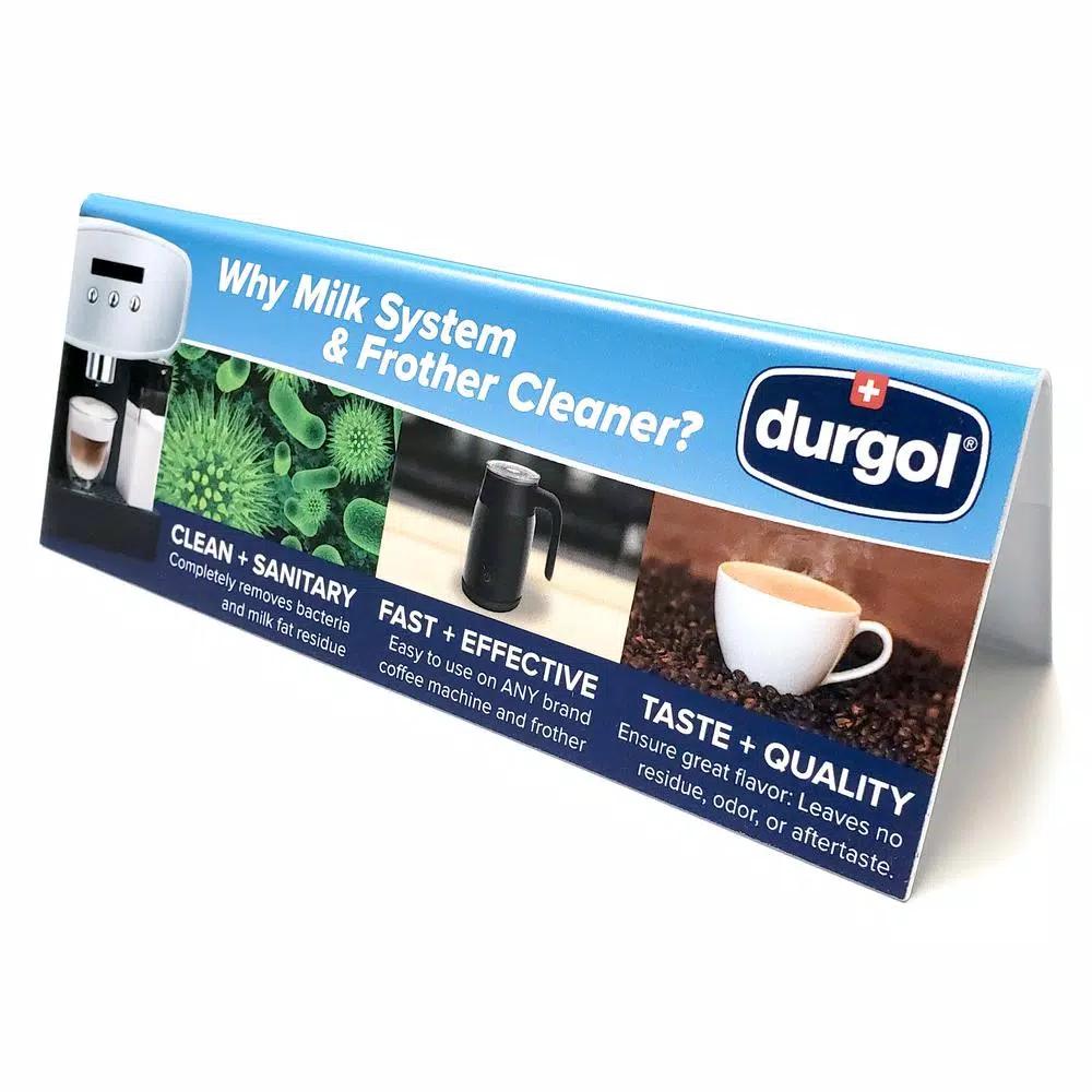 Durgol Milk System and Frother Cleaner for Coffee Makers