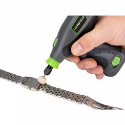 Genesis 8V Cordless Variable Speed Rotary Tool Kit with 65-Piece Accessory Set thumbnail 3