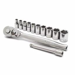 Crescent 12-Piece 1/4 in. Drive 6-Point SAE Mechanics Tool Set thumbnail 1