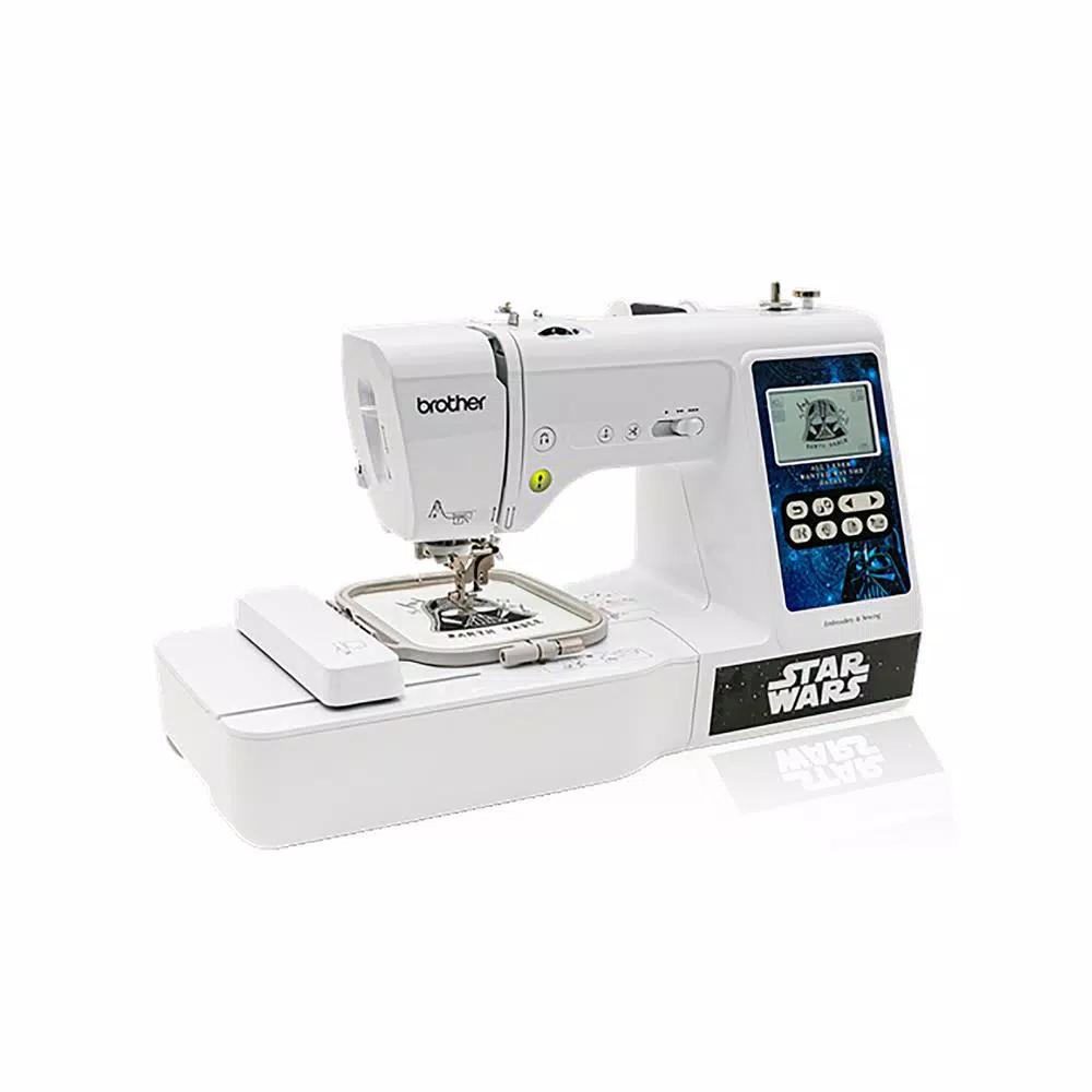 Brother Star Wars 2-in-1 Sewing and 4 in. x 4 in. Embroidery Machine with Color Touch LCD Screen
