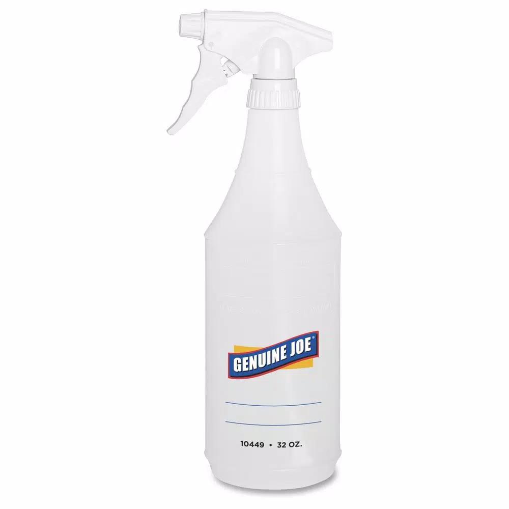 Genuine Joe 32 oz. Adjustable Spray Bottle (2-Pack) with Trigger Atomizer Cap