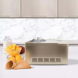 Whynter ICM-220CGY 2.1 Qt. Stainless Steel Electric Ice Cream & Yogurt Maker with Compressor, Champagne Gold thumbnail 5