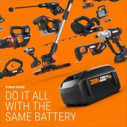 Worx Landroid M 20V Robotic Lawn Mower, 4 Ah Lithium-Ion Battery, 7 in. Cutting Width, Wi-Fi & App Control thumbnail 11