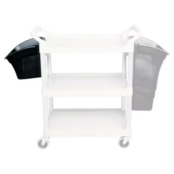 Rubbermaid Commercial Products 4 Gal. Black Utility Bin, High-Density Polyethylene Storage Pan