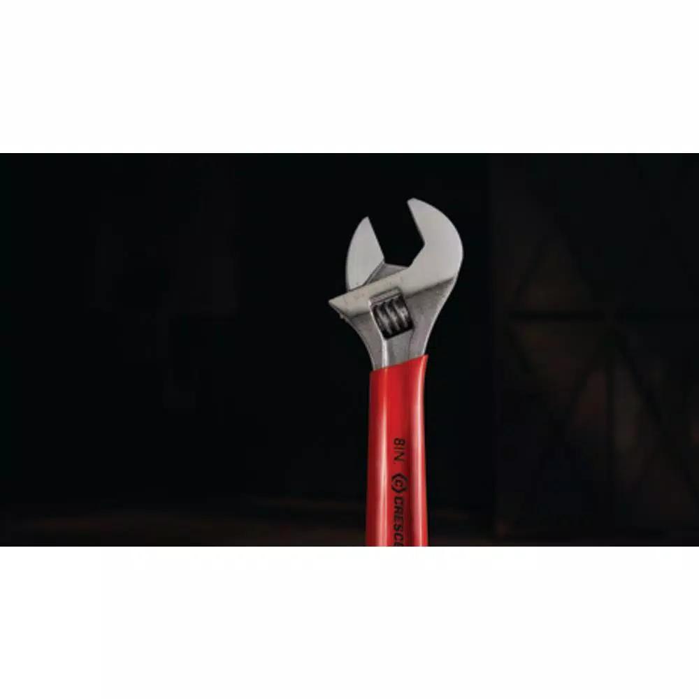 Crescent 3-Piece Adjustable Wrench Set with Cushion Grip and Laser Etched Scale