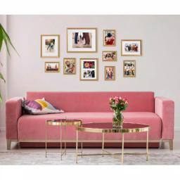 Kate and Laurel Adlynn Gold Gallery Wall Picture Frame Set, 10-Piece Glam Decor thumbnail 7