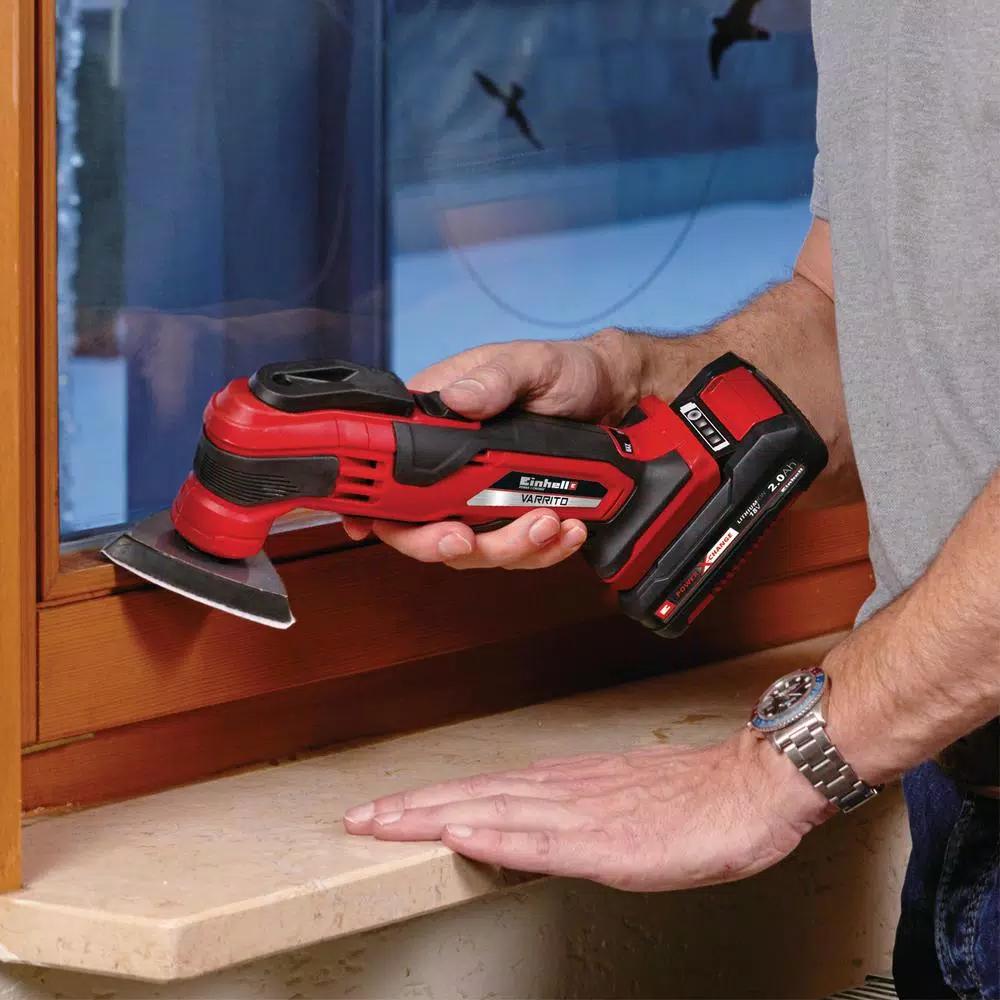 Einhell PXC 18V Cordless Oscillating Multi-Tool Kit with 3.0 Ah Battery and Fast Charger
