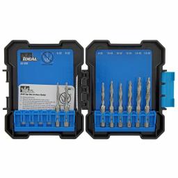 Ideal 6-Piece HSS Combination Drill/Tap Kit with Hex Shank thumbnail 1