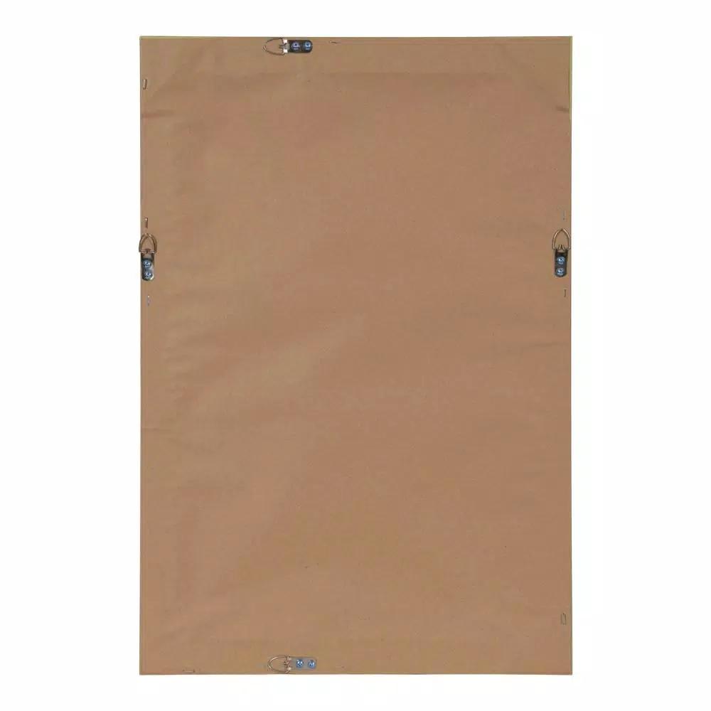 DesignOvation Kate and Laurel Beatrice Rustic Brown Magnetic Dry Erase Memo Board