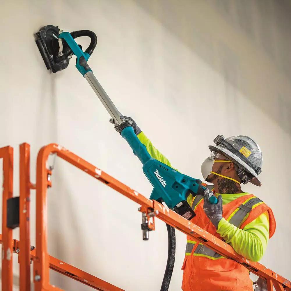 Makita 18V LXT Brushless 9 in. Drywall Sander Kit with Bonus 2-Piece 18V LXT Compact Combo Kit