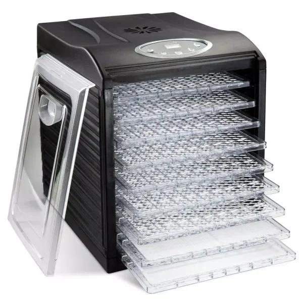 Ivation 9-Tray Electric Food Dehydrator with Digital Timer & Temperature Control, 600W