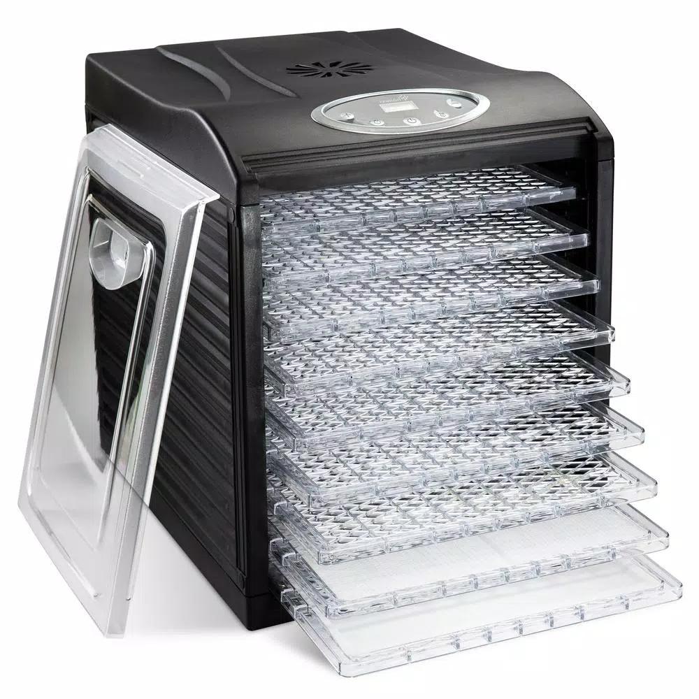 Ivation 9-Tray Electric Food Dehydrator with Digital Timer & Temperature Control, 600W