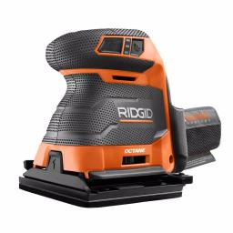 RIDGID 18V OCTANE Cordless Brushless 3-Speed 1/4 Sheet Sander Kit with 2.0 Ah Battery and Charger thumbnail 3