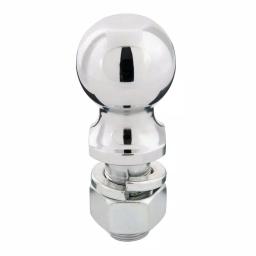 TowSmart 2 in. Chrome Hitch Ball, 5,000 lb. Capacity, 1 in. x 2 in. Shank thumbnail 1