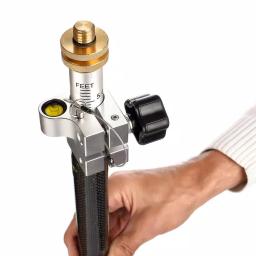 AdirPro 8.5 ft. Carbon Fiber Prism Pole with Dual Graduations and Adjustable Tip thumbnail 4