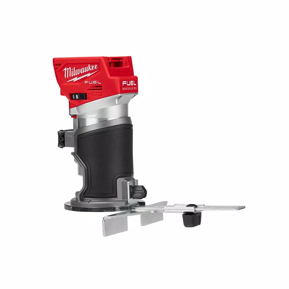Milwaukee M18 FUEL 18V Brushless Cordless Compact Router with Offset Base