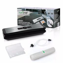 NutriChef Automatic Food Vacuum Sealer with Digital Scale, 1-Touch Operation, Dry and Moist Modes thumbnail 7