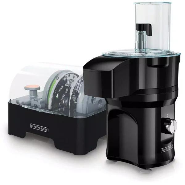 BLACK+DECKER MultiPrep 150W Electric Food Chopper, Slicer, and Dicer