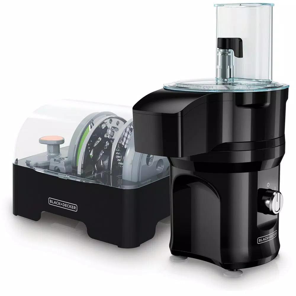 BLACK+DECKER MultiPrep 150W Electric Food Chopper, Slicer, and Dicer
