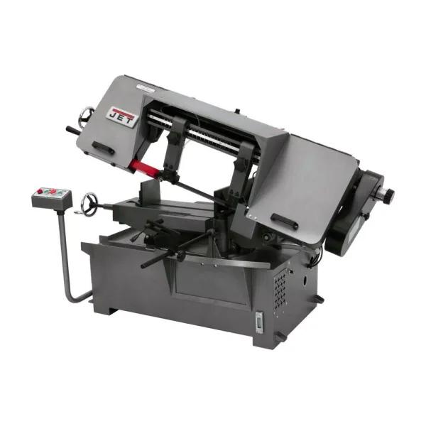 Jet 10 in. x 16 in. Horizontal Mitering Bandsaw, 2 HP, 230V/460V 3-Phase Metalworking Saw