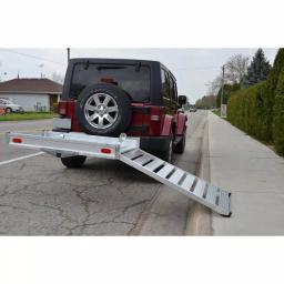 Erickson Deluxe Aluminum Mobility Hitch Cargo Carrier with Ramp, 400 lb. Capacity, 2 in. Receiver thumbnail 5