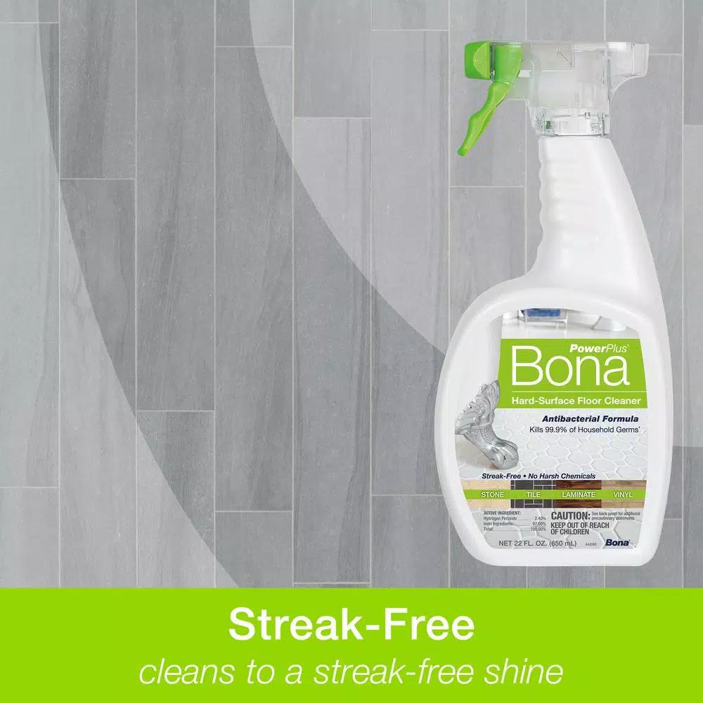 Bona PowerPlus Antibacterial Hard-Surface Floor Cleaner, 32 oz.
