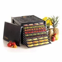 Excalibur 9-Tray Black Electric Food Dehydrator with 26-Hour Timer and Adjustable Temperature thumbnail 2