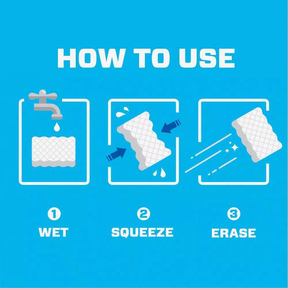 Mr. Clean Magic Eraser Cleaning Sponge Pads, 4-Pack