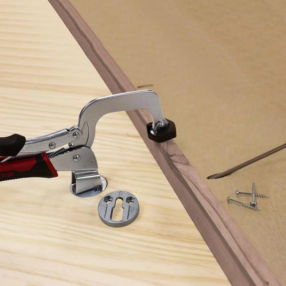 Milescraft 6 in. Bench Clamp and Attachment Set with ClampAnchor Set