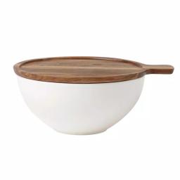Villeroy & Boch Artesano 9.5 in. Acacia Wood Tray Cover for Vegetable Bowl thumbnail 3