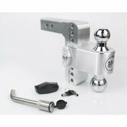 Weigh Safe 180 Hitch by Weigh Safe Chrome Tow Ball Edition Adjustable Ball Mount thumbnail 1
