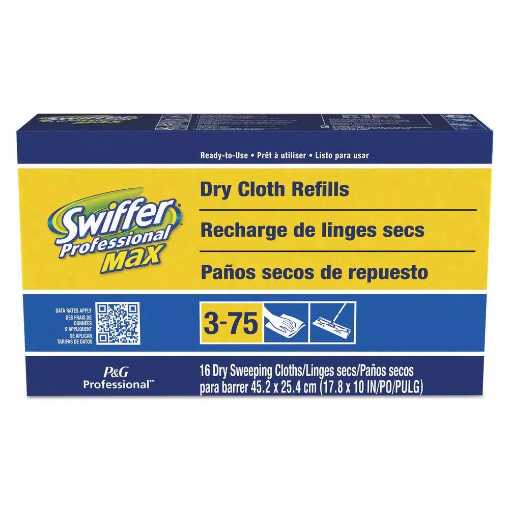 Swiffer Max XL Dry Cloth Refills, 16-Count (6-Pack)