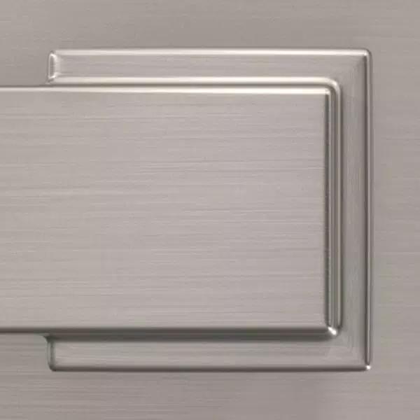 Schlage Century Satin Nickel Single Cylinder Deadbolt and Merano Entry Door Lever Combo Pack