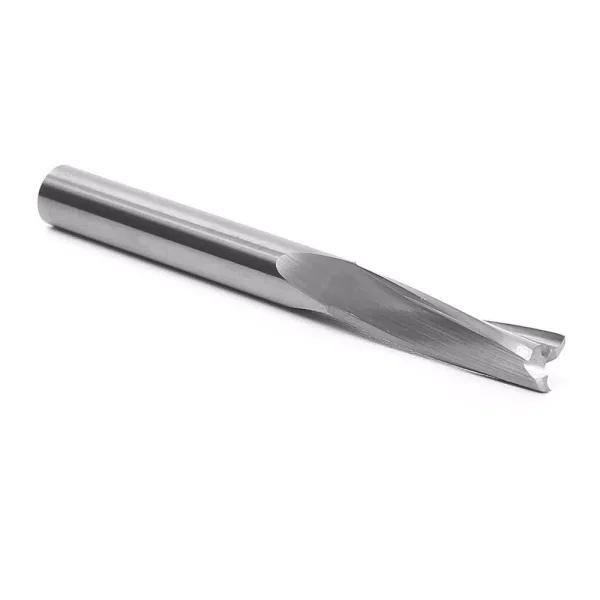 Yonico 1/4 in. 3-Flute Low Helix Upcut Spiral End Mill Solid Carbide CNC Router Bit