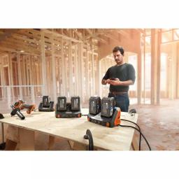RIDGID 18V OCTANE 9.0 Ah Bluetooth Lithium-Ion Battery & USB Portable Power Source Combo Kit thumbnail 12