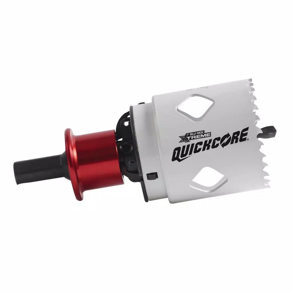 BLU-MOL Disston Blu-Mol Xtreme QuickCore 3/8 in. Metal Arbor Assembly for Fast Core Ejection