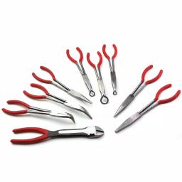 XtremepowerUS 11 in. Long Reach Needle Nose Plier Set, 9-Piece thumbnail 2